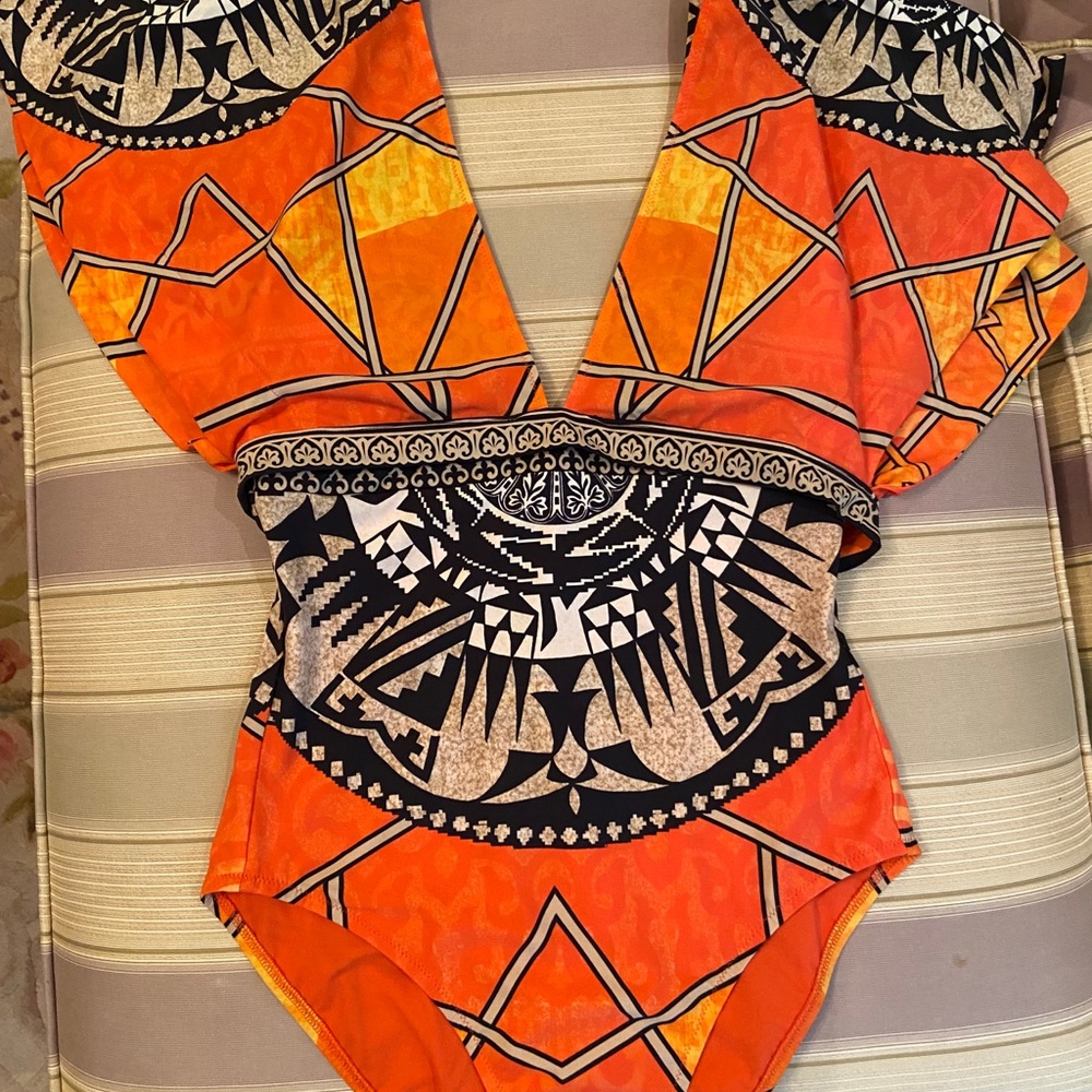 One piece swim suit!